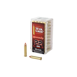 Hornady, Varmint Express, 22WMR, 30 GR, V-Max, 50 BX