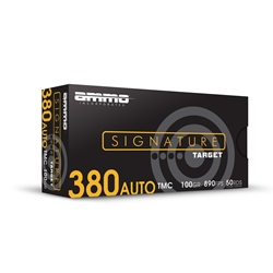 Ammo Inc .Signature 380 ACP 100 GR TMC 50 BX