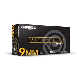 Ammo Inc .Signature 9 MM 115 GR TMC 50 BX