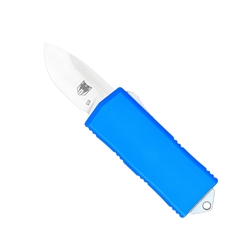 Cobratec OTF Money Clip Knife - Blue