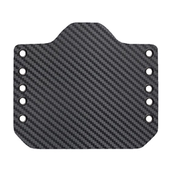 Bullseye Custom Holster CARBON FIBER BLACK OWB/IWB Lg