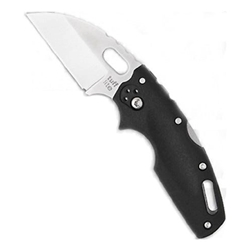 Cold Steel, Tuff Lite, 2.50", Folding, Plain, Sheepsfoot Japanese AUS-8A SS, Blade/Black, Griv-Ex Handle