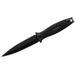 Kershaw, Secret Agent, 4.4" Fixed Blade Knife, Spear Point, Plain Edge