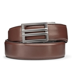 Kore Essentials, Brown Leather Gun Belt, 1.5", X1 Buckle