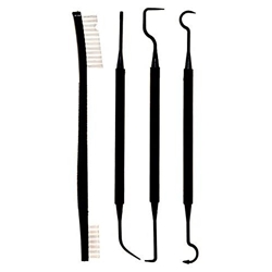 Sport Ridge 4-Piece Cleaning Pick and Brush Set