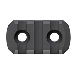 Magpul Industries, Rail Section, Fits M-LOK Hand Guard, Aluminum, 3 Slots