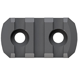 Magpul Industries, M-LOK Rail Section, Fits M-LOK Hand Guard, 3 Slots, Black