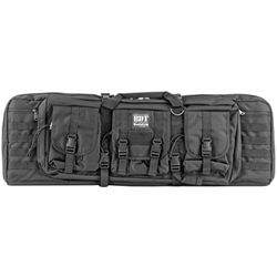 Bulldog Cases 37in Double Tactical Rifle Case, Black