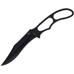 KA-BAR (Zombie Killer) Acheron Skeleton Fixed, 3-1/8" Black Plain Blade, Kydex Sheath