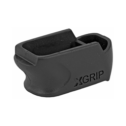 X-GRIP, Magazine Spacer/Grip Sleeve, Fits Glock 26/27 G5, Adds 5 Rounds, Black