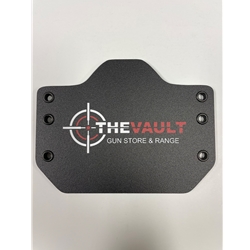 Bullseye Custom Holster Vault Logo BLACK OWB/IWB Med