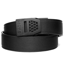 Kore Essentials, Black Tactical Gun Belt, 1.5", X6 Black Buckle