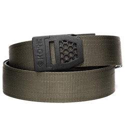 Kore Essentials, Ranger Green Tactical Nylon Gun Belt, 1.5", X6 Black Buckle