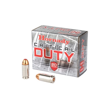 Hornady, Critical Duty, 40S&W, 175 GR, FlexLock Duty, 20 BX