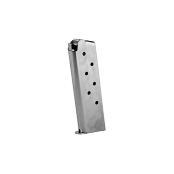 Mec-Gar USA, Magazine, 45ACP, 7 Rounds, Fits 1911, Nickel Finish