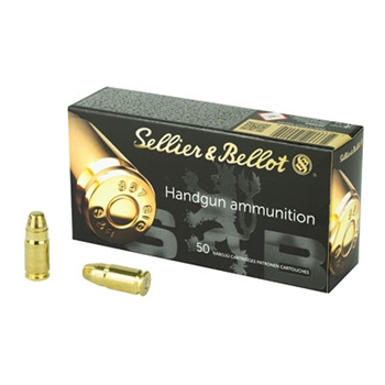 Sellier & Bellot, Pistol, 357SIG, 140 GR, FMJ, 50 BX