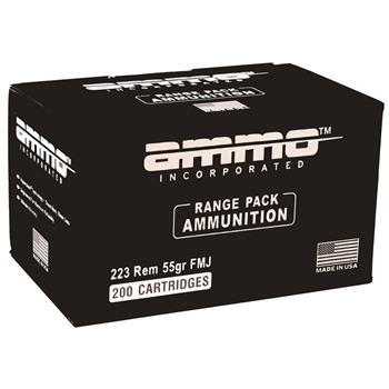 Ammo Inc .223 55 GR FMJ 200 BX