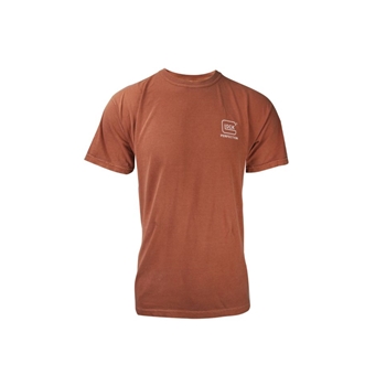 Glock, Carry Confidence, Short Sleeve T-Shirt, Rust Orange - LG