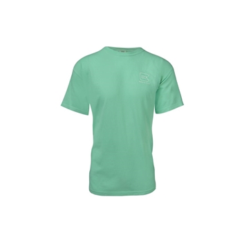 Glock, Crossover to Confidence, Short Sleeve T-Shirt, Turquoise - Med