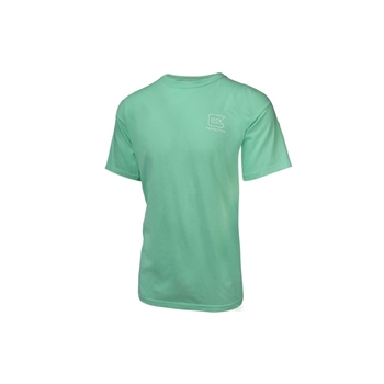 Glock, Crossover to Confidence, Short Sleeve T-Shirt, Turquoise - LG