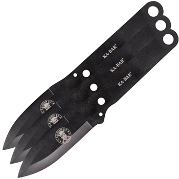 KA-BAR 1121 Thrower Knife 3-Piece Set