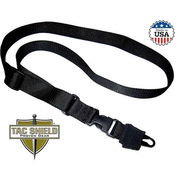 Tac Shield CQB Single Point Tactical Sling Black