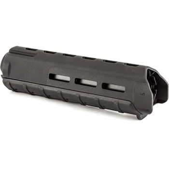 Magpul Industries, MOE M-LOK Handguard, Fits AR-15, Mid Length, Polymer Construction, Features M-LOK Slots, Black