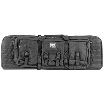 Bulldog Cases 37in Double Tactical Rifle Case, Black