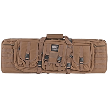 Bulldog Cases 37in Double Tactical Rifle Case, Tan