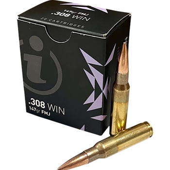 Ammo Inc, Igman, 308Win 147 GR, FMJ, 20 BX