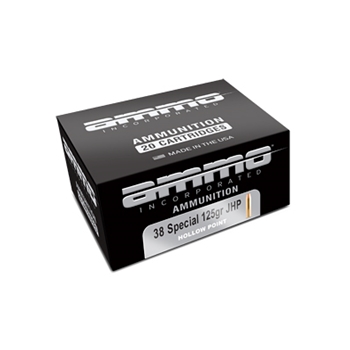 Ammo Inc Signature 38 SPL JHP 124 gr 20 Bx