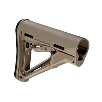 Magpul Industries, CTR Stock, Fits AR-15, Adjustable, Flat Dark Earth