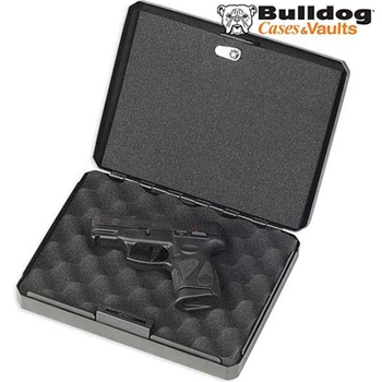 Bulldog Personal Safe Large Key Lock & Security Cable Black