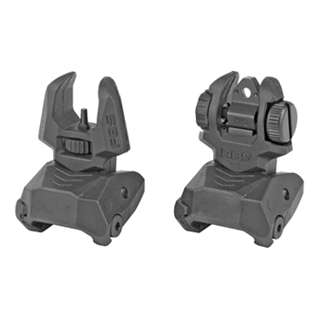 Meprolight, FRBS, Front & Rear Flip up Sights Tritium 2 Rear Dots