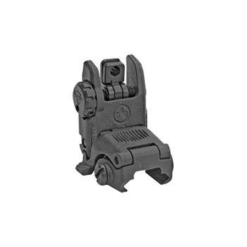 Magpul Industries, MBUS Back-Up Rear Sight Gen 2, Fits Picatinny Rails, Flip Up, Black