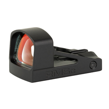 Shield Sights, Reflex Mini Sight, Compact, Glass Edition, Red Dot Sight, Non Magnified, Fits RMSc Footprint, 4MOA Dot, Black