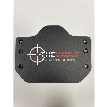 Bullseye Custom Holster Vault Logo BLACK OWB/IWB Med