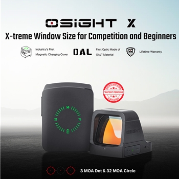 Olightstore Usa Inc Osight X Red 3 MOA Dot & 32 MOA Circle with OAL Material