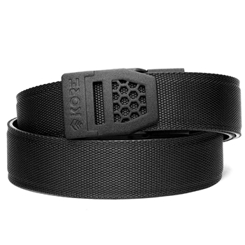 Kore Essentials, Black Tactical Gun Belt, 1.5", X6 Black Buckle