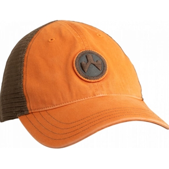 Magpul, Trucker Icon Snapback Hat, One-Size-Fits-Most, Washed Orange/Brown