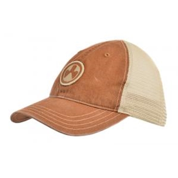 Magpul, Trucker Icon Snapback Hat, One-Size-Fits-Most, Washed Orange/Tan